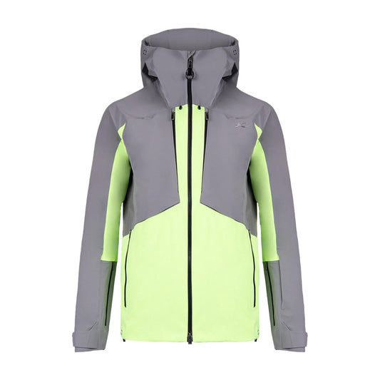 Men Lucas FRX Shell Jacket - Pewter/Solar Flare