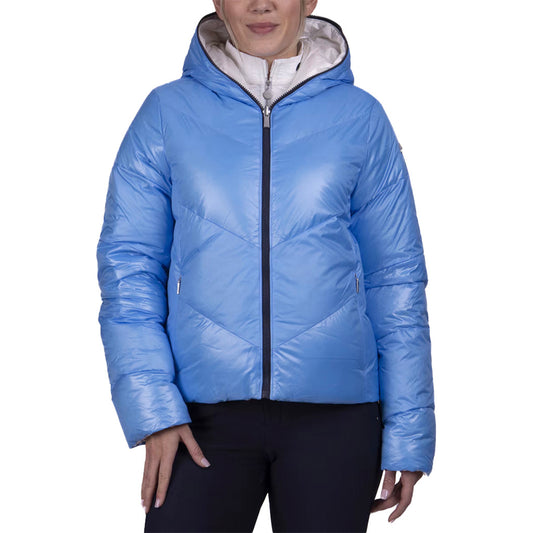 Women Backflip Jacket Blue Opal/White Sample