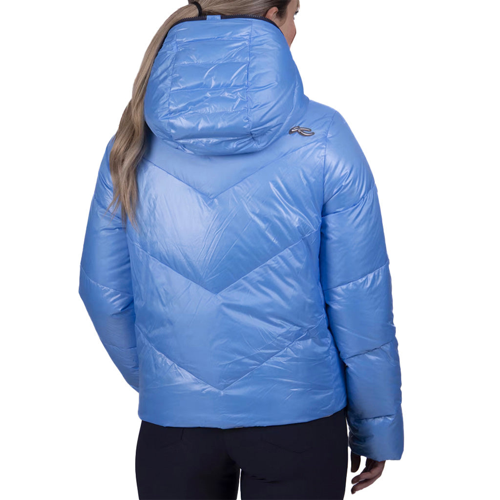 Women Backflip Jacket Blue Opal/White Sample