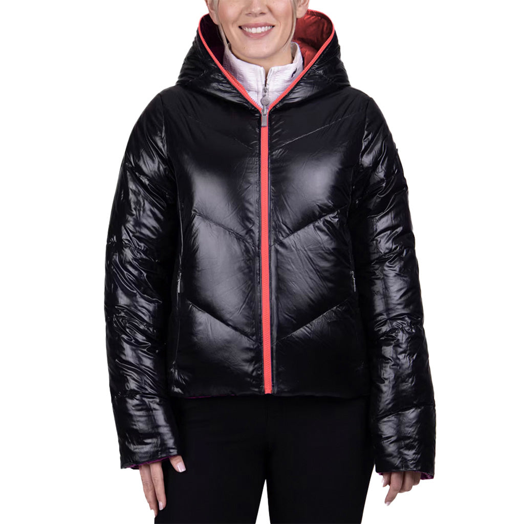 Women Backflip Jacket Hibiscus/Black Sample