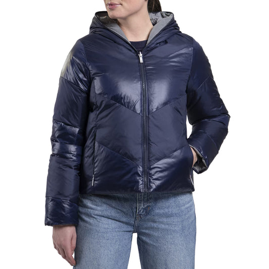 Women Backflip Jacket KJUS Navy/Reflective SAMPLE