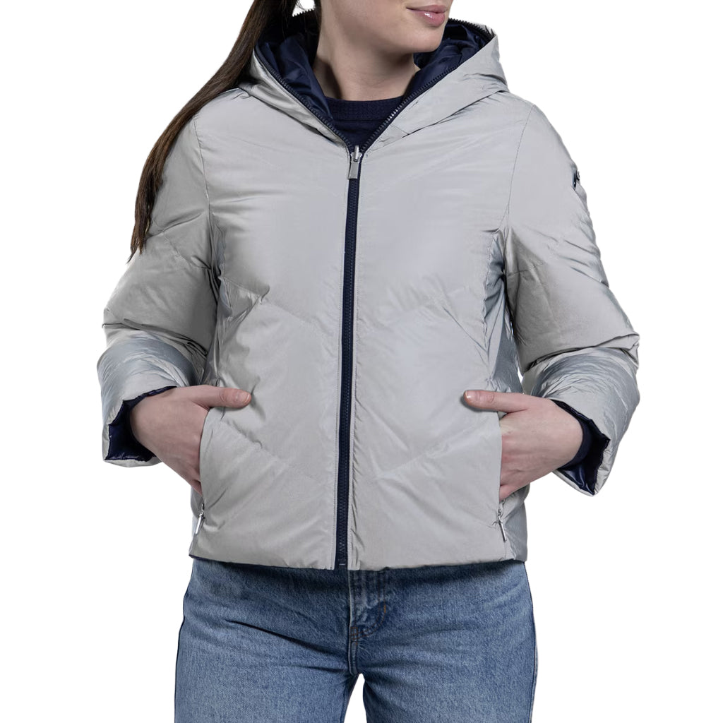 Women Backflip Jacket KJUS Navy/Reflective SAMPLE