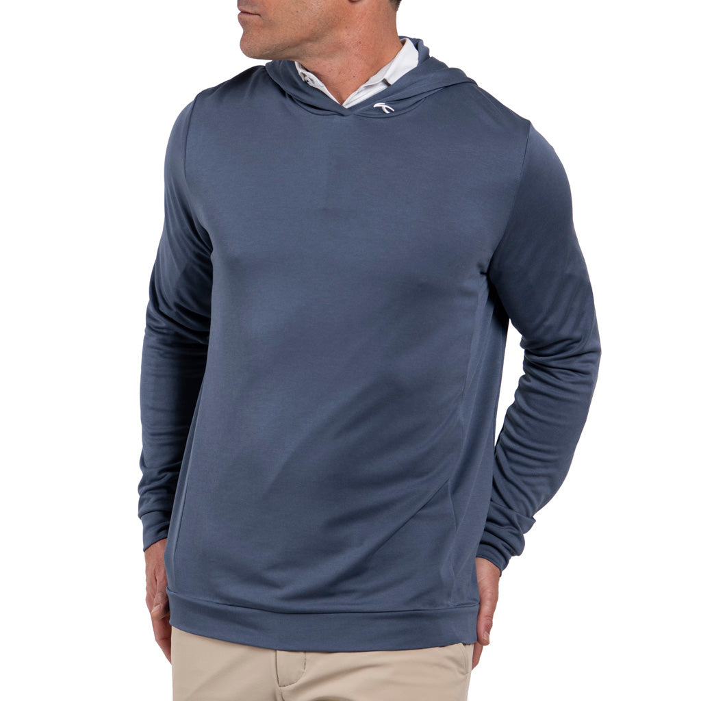 Men Kallen Hooded Midlayer Admiral Blue SAMPLE