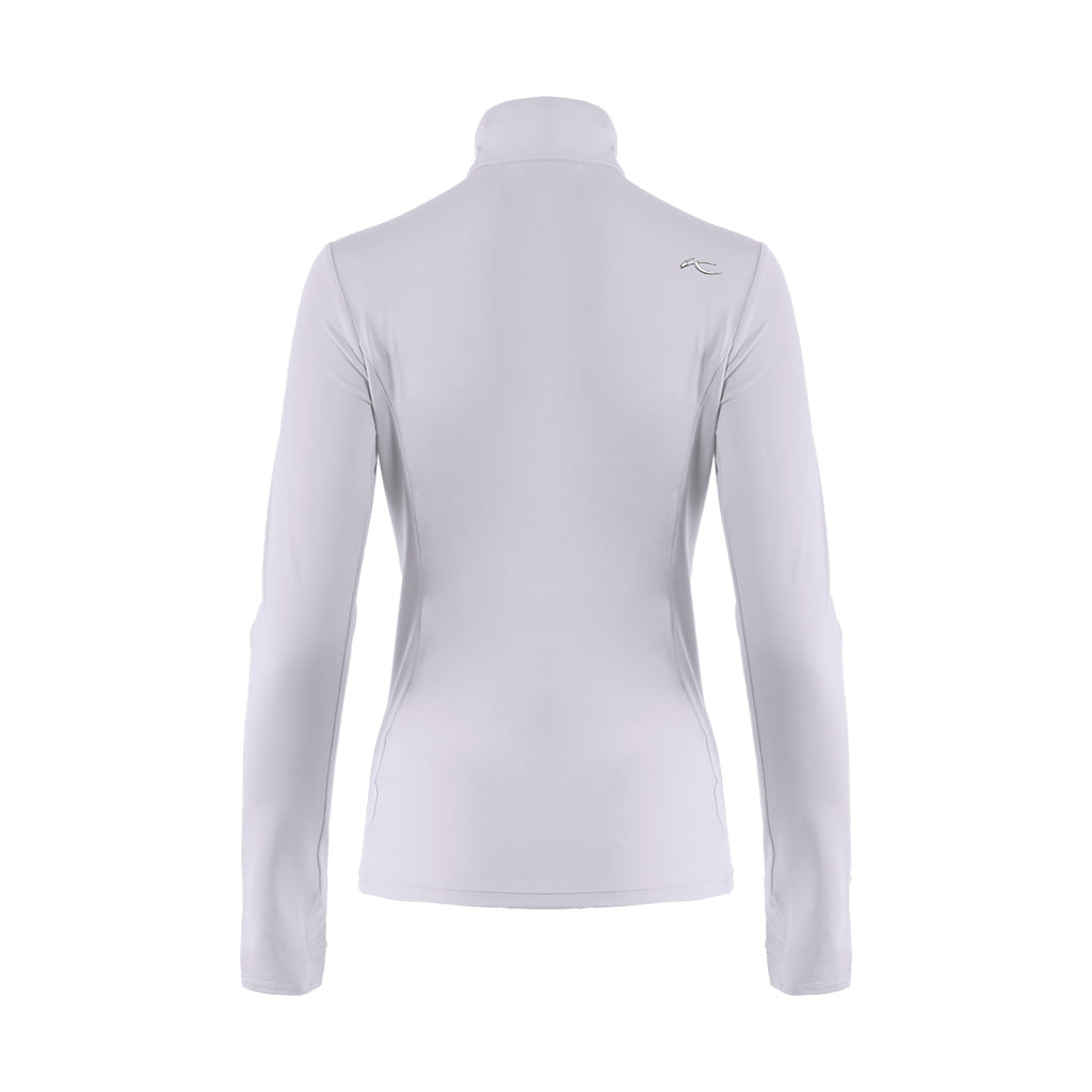 Women Downhill Midlayer White/Black SAMPLE