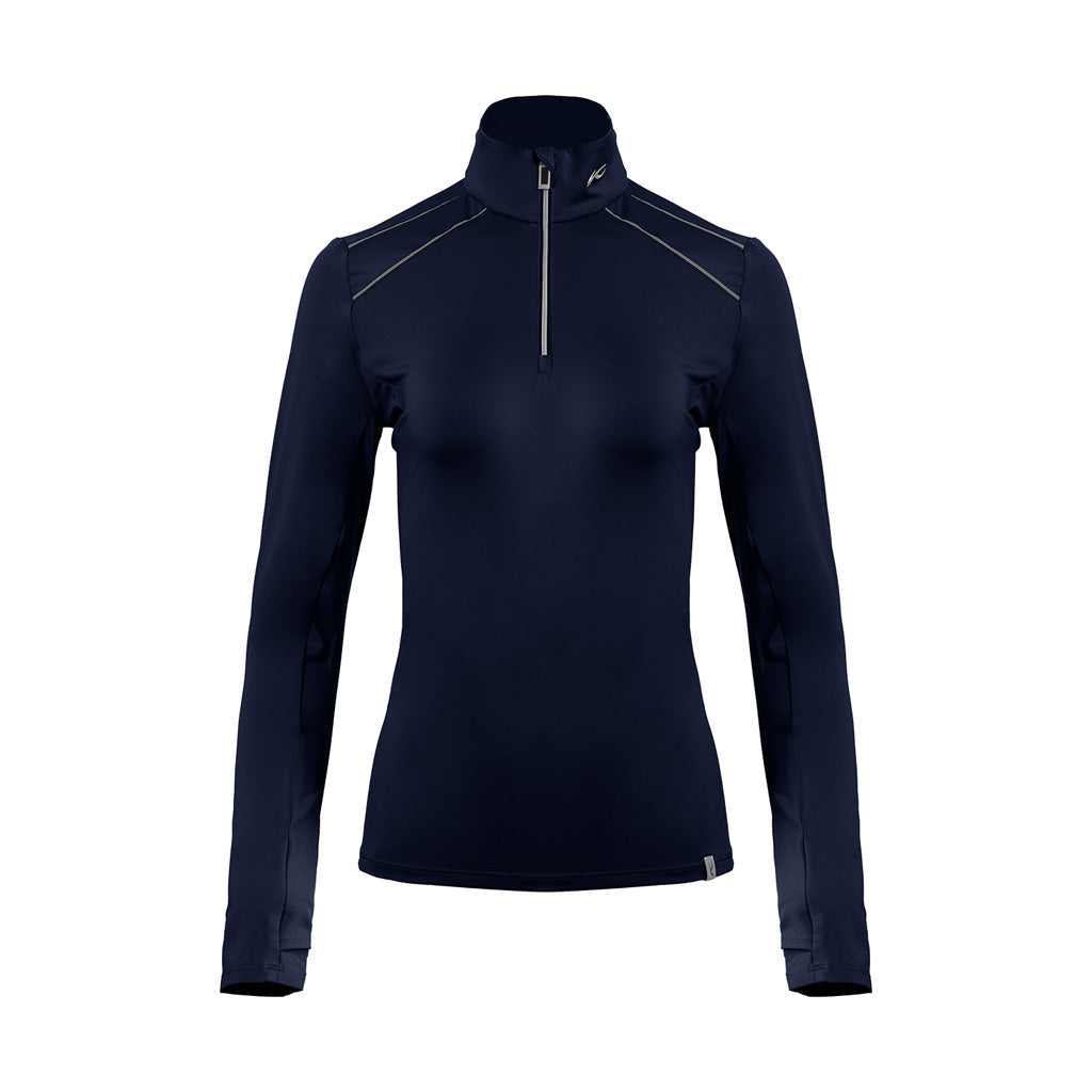 Women Downhill Midlayer Navy/Reflective SAMPLE