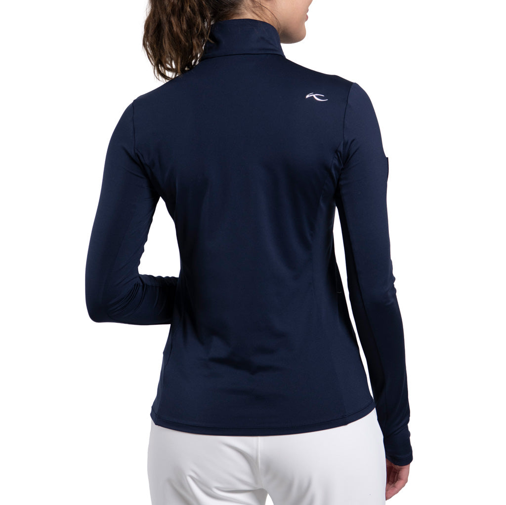 Women Downhill Midlayer Navy/Reflective SAMPLE