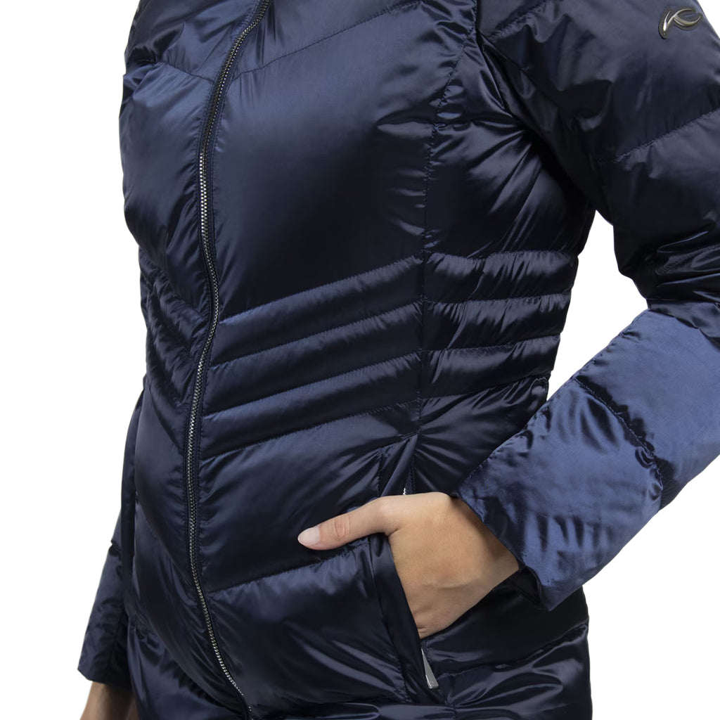 Women Flagstaff Coat KJUS Navy SAMPLE
