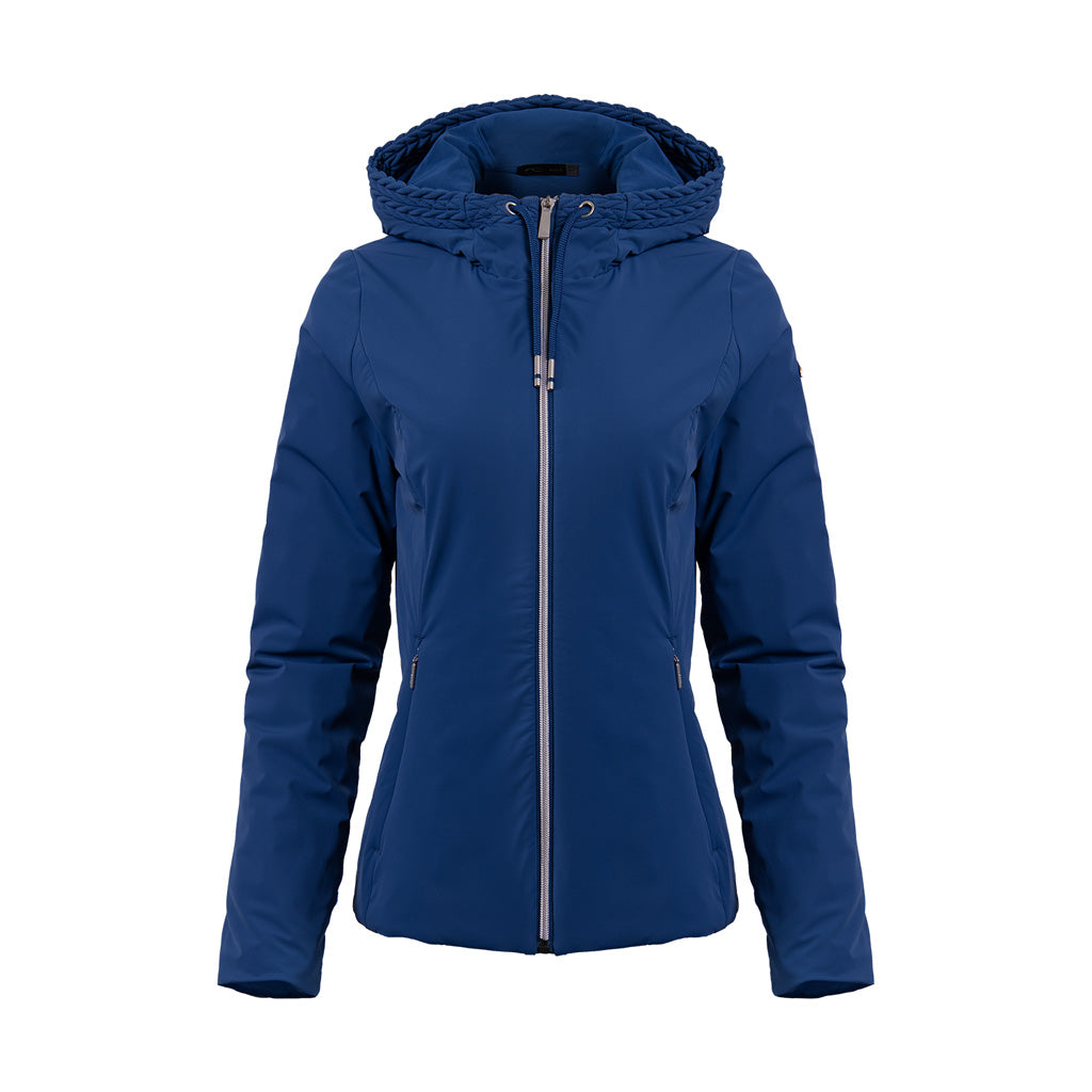 Women Elevation Hood Jacket Sapphire SAMPLE