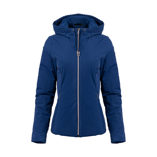 Women Elevation Hood Jacket Sapphire SAMPLE