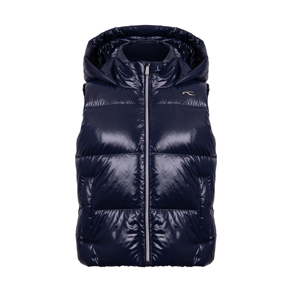 Women Vivi Shine Vest KJUS Navy SAMPLE
