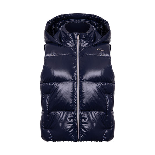 Women Vivi Shine Vest KJUS Navy SAMPLE