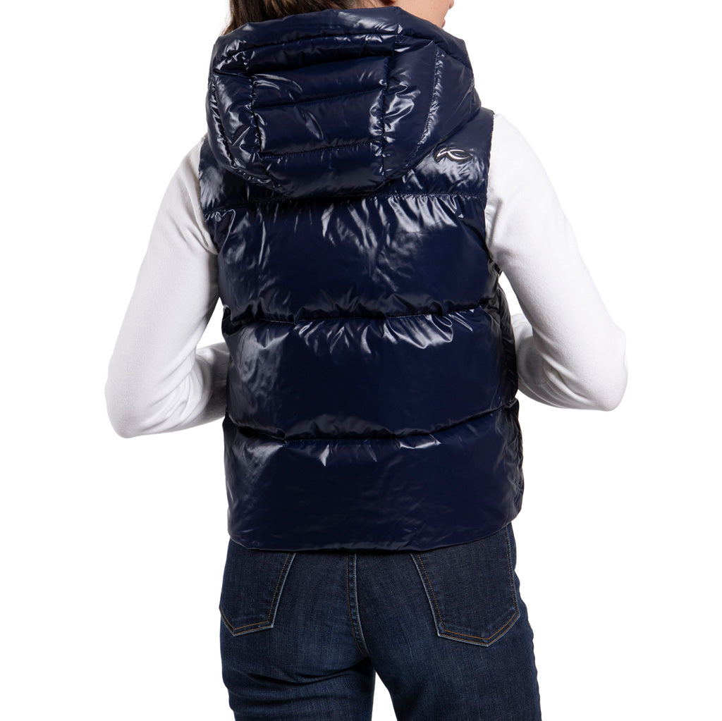 Women Vivi Shine Vest KJUS Navy SAMPLE