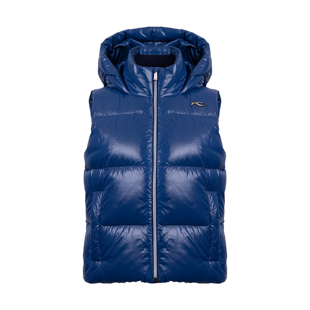 Women Vivi Shine Vest Sapphire SAMPLE