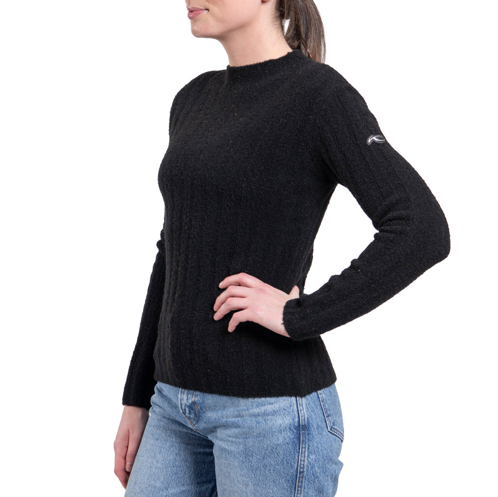 Women Woodlands Sweater Black SAMPLE
