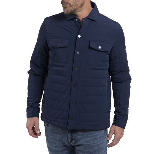 Men Sierra Shirt Jacket KJUS Navy SAMPLE