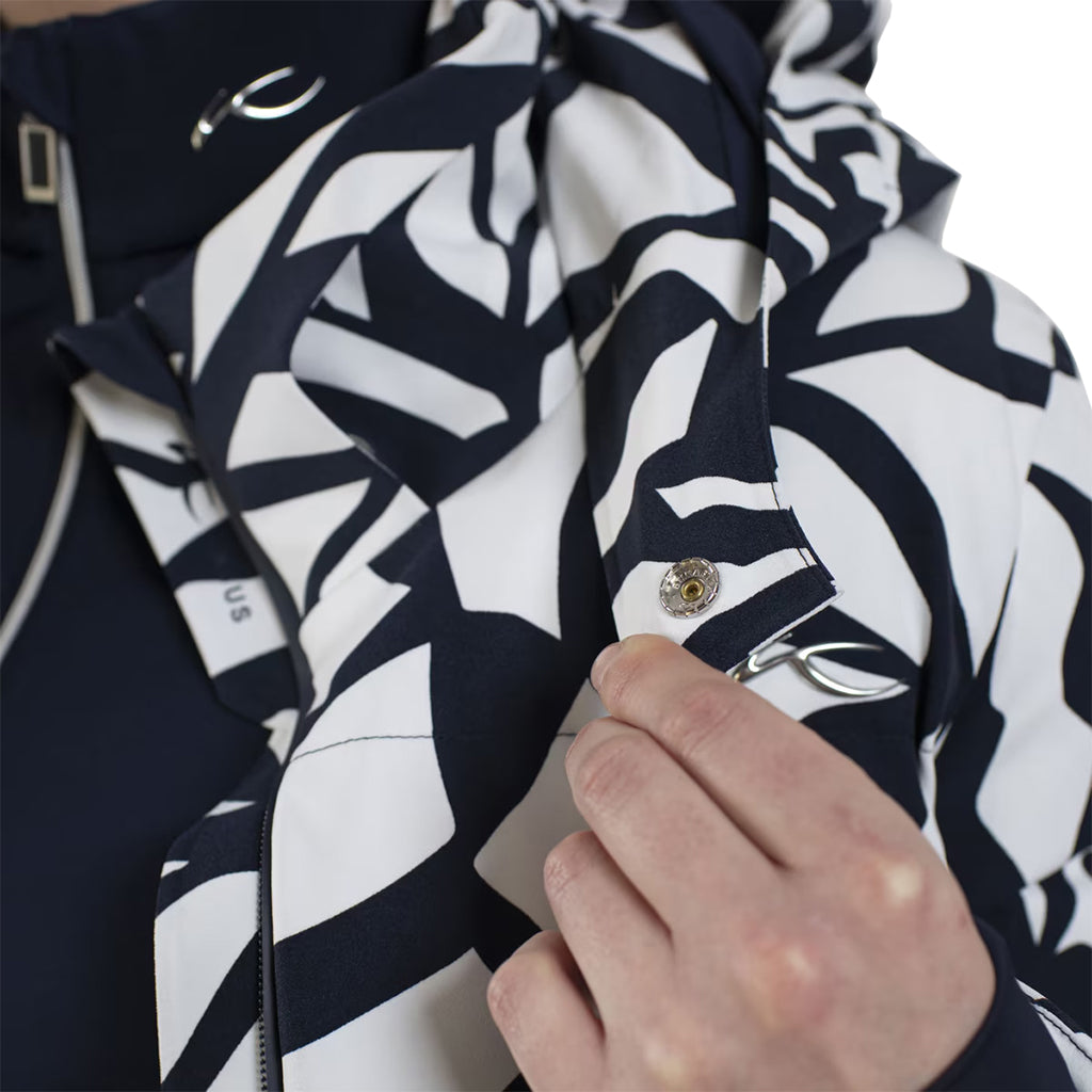 Women Twilight Jacket KJUS Navy/White SAMPLE
