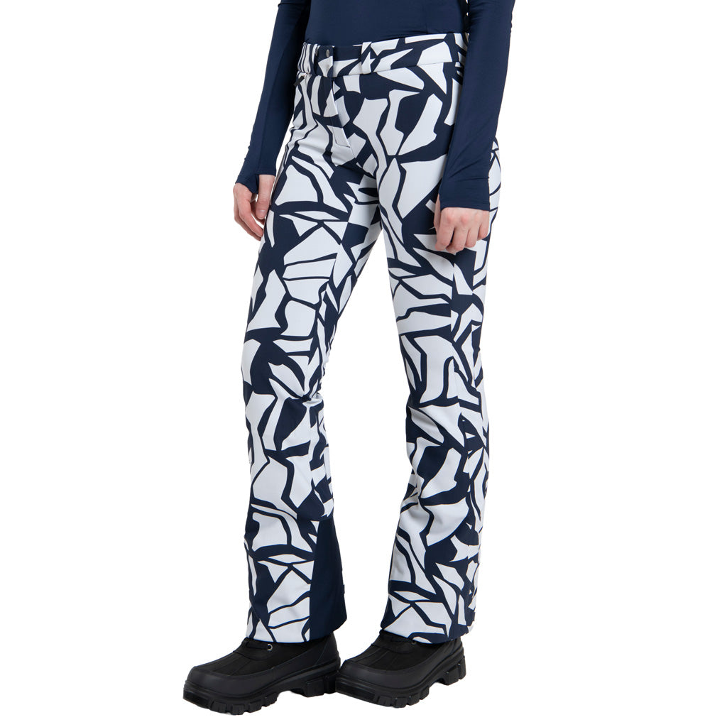 Women Sella Jet Print Pants Navy/White SAMPLE