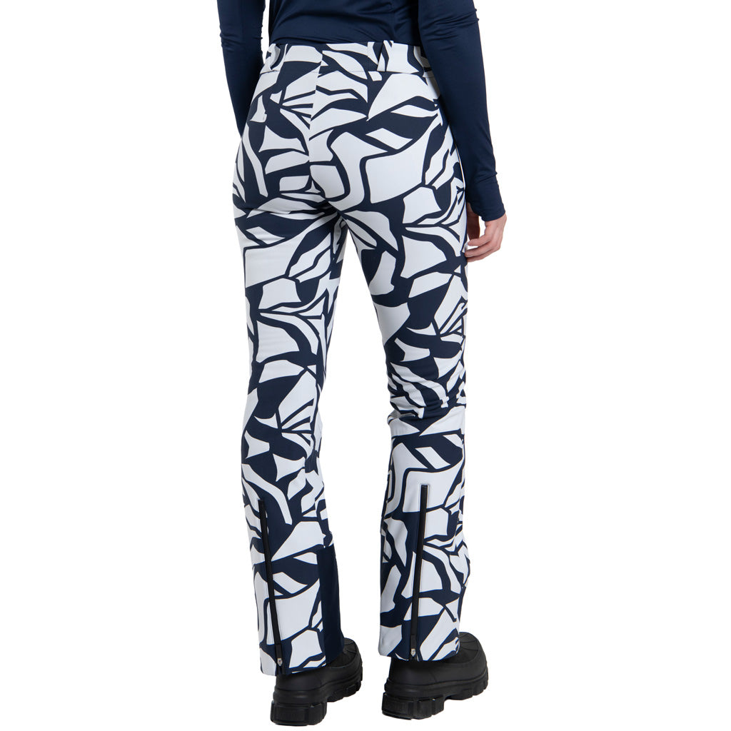 Women Sella Jet Print Pants Navy/White SAMPLE