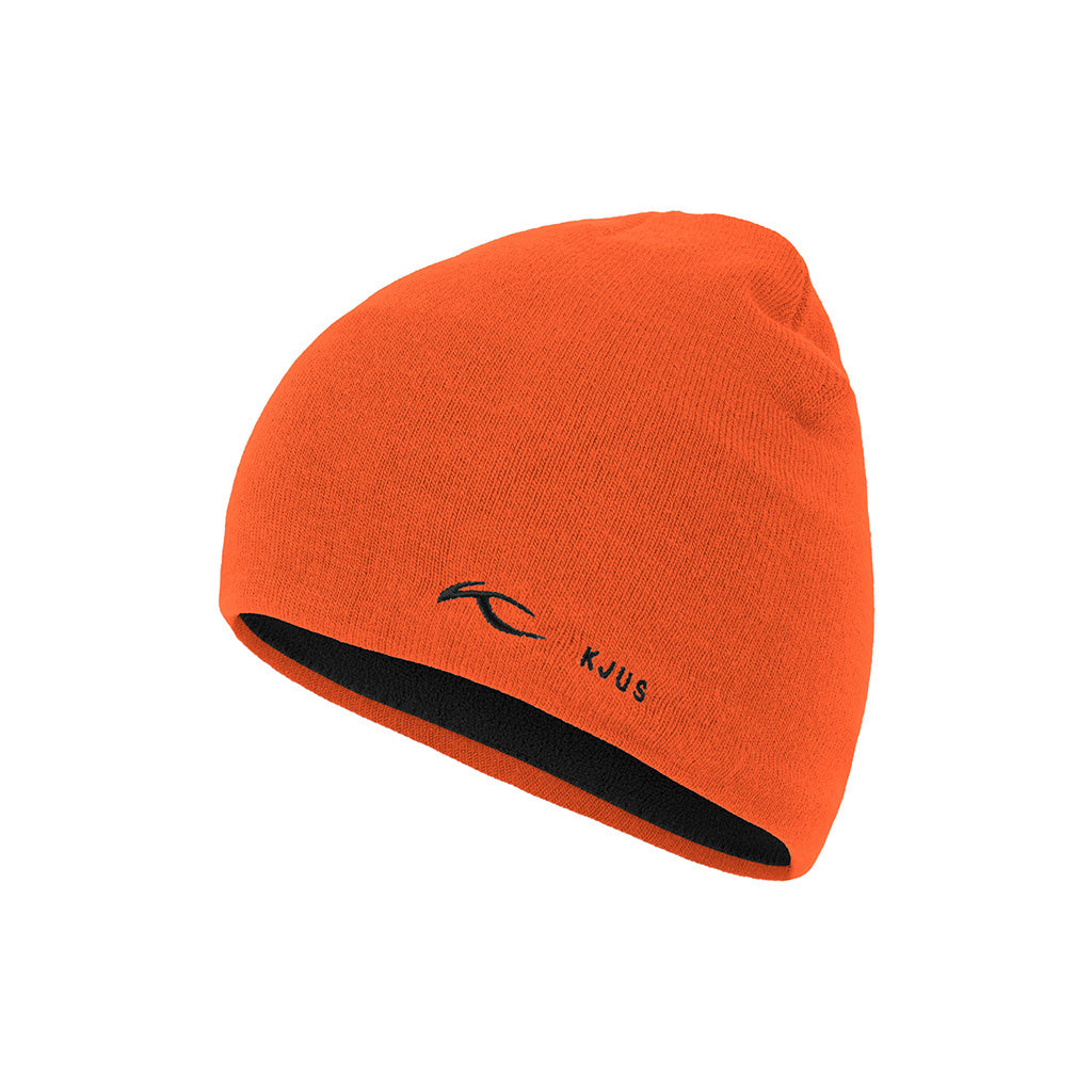 Unisex K-KJUS Logo Beanie - KJUS Orange