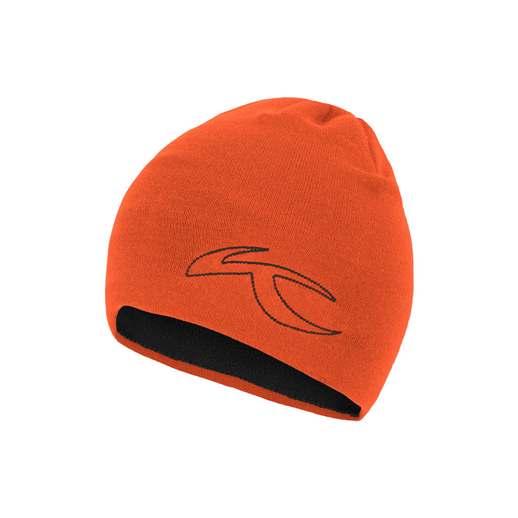 Unisex Side Logo Beanie - KJUS Orange