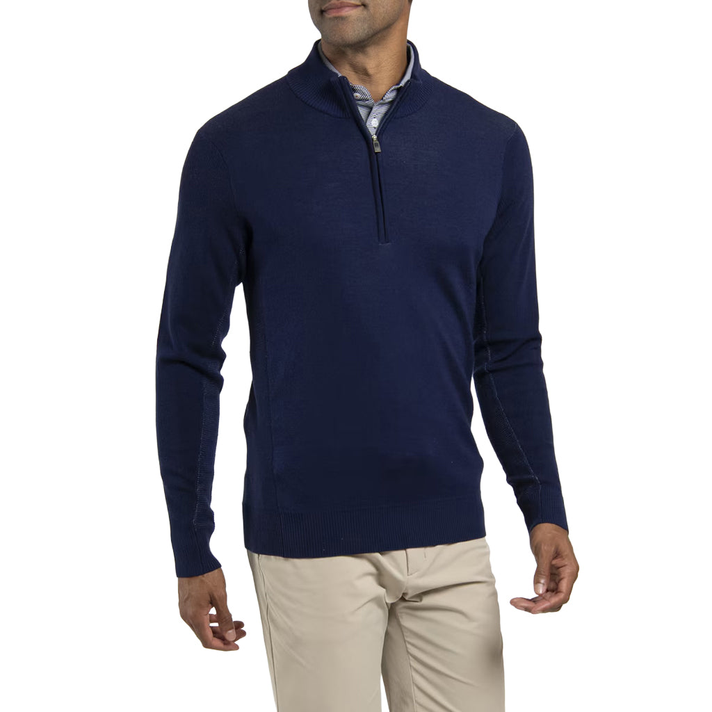 Men Walker Half-Zip - Atlanta Blue/Pewter