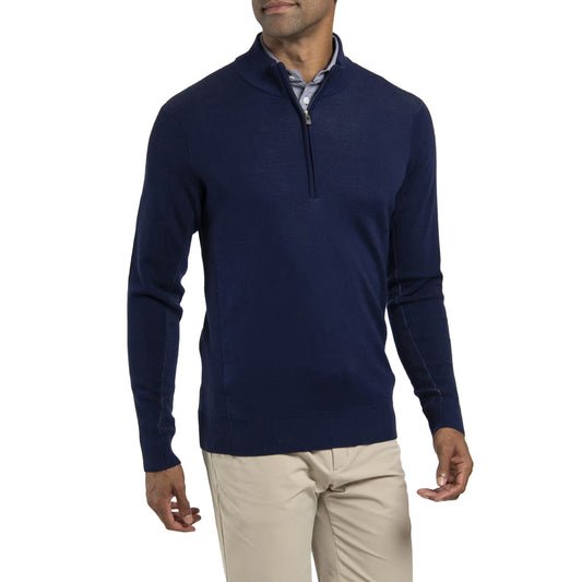Men Walker Half-Zip - Atlanta Blue/Pewter