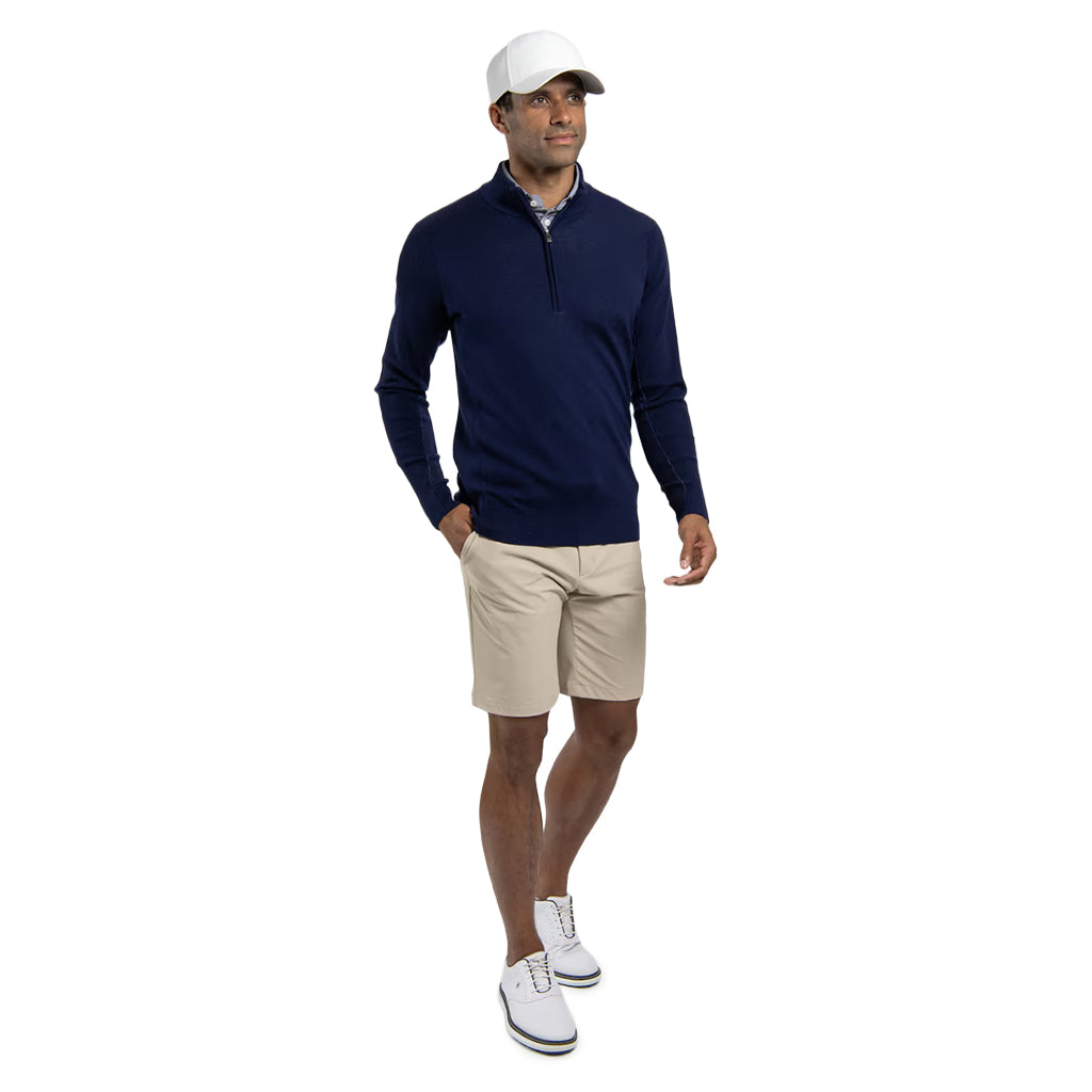 Men Walker Half-Zip - Atlanta Blue/Pewter