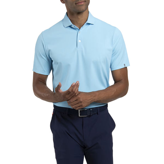 Men Cool Point Polo S/S - Poolside