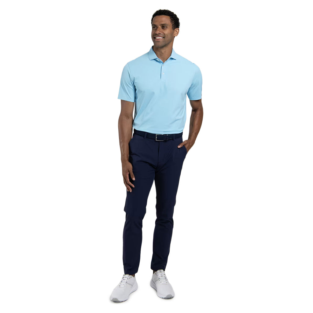 Men Cool Point Polo S/S - Poolside