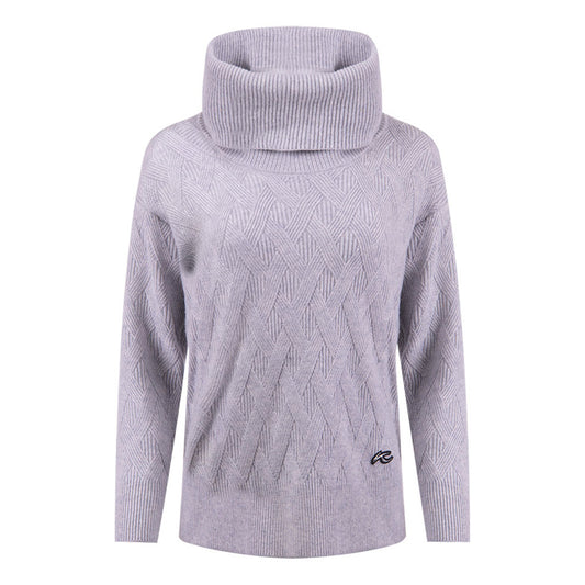 Women Merino Sweater Smoke Melange
