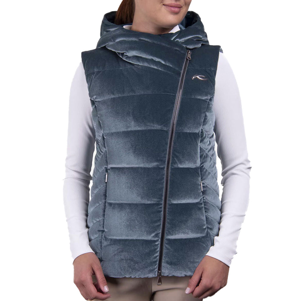 Women Alina Vest Petrol Blue