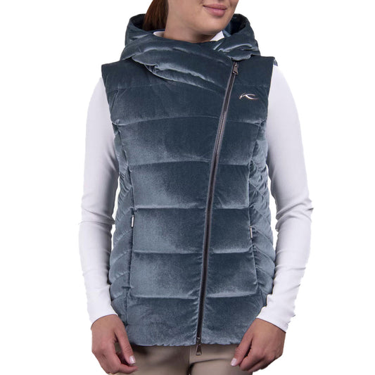 Women Alina Vest Petrol Blue