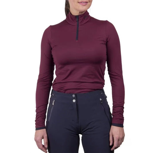 Women Feel Half-Zip - Crimson