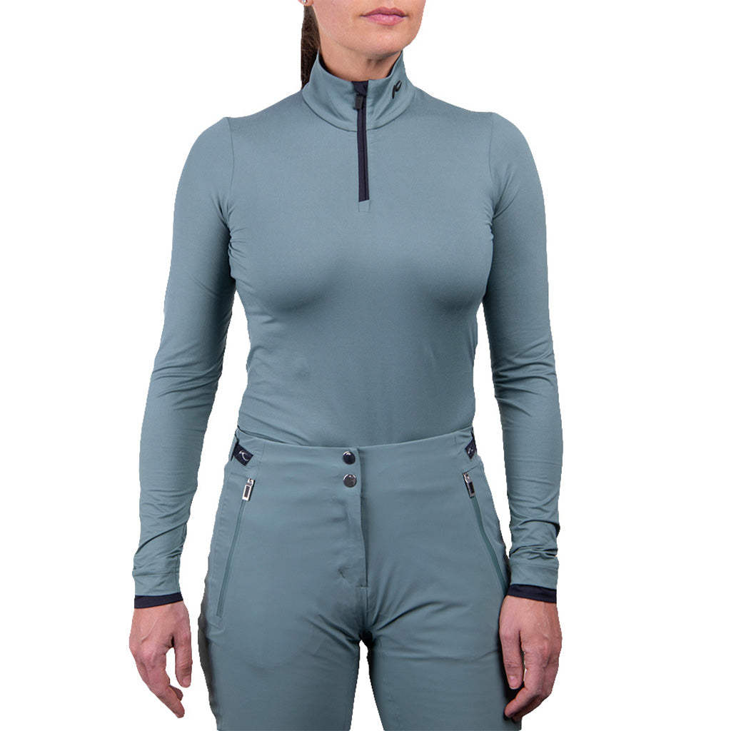 Women Feel Half-Zip - Patina