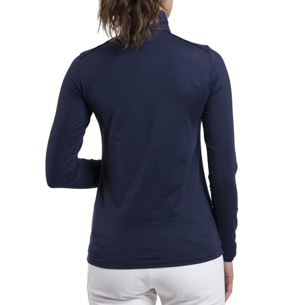 Women Feel Halfzip KJUS Navy SAMPLE