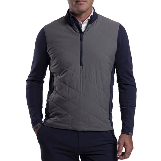 Men Release Half-Zip Atlanta Blue-Steel Grey