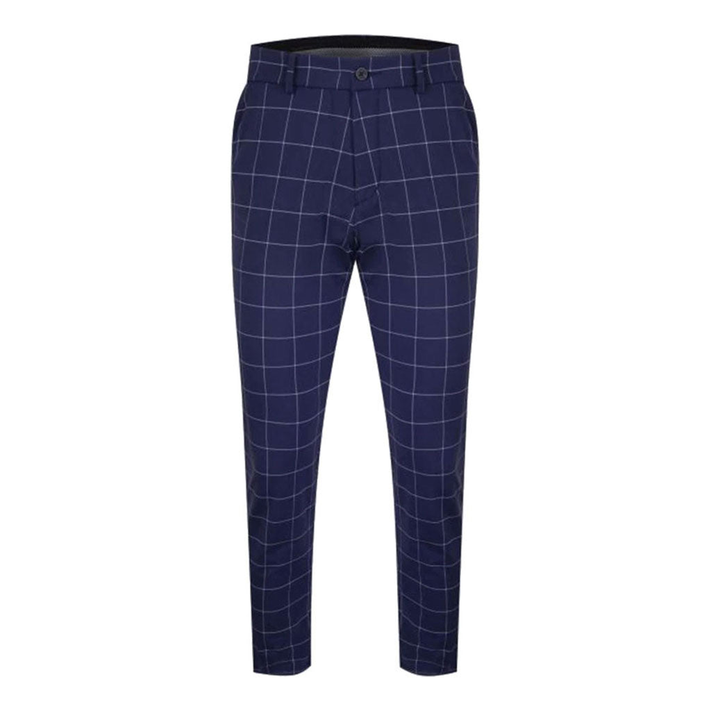 Men Ike Texture P tailored fit - Atlanta Blue-Whit