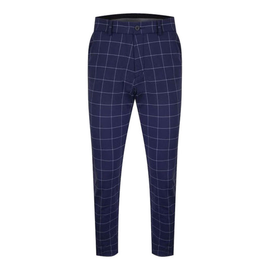 Men Ike Texture P tailored fit - Atlanta Blue-Whit