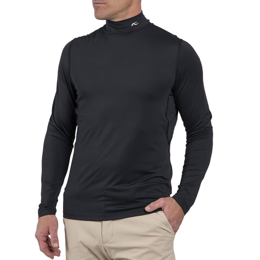 Men Base Layer Turtleneck - Black
