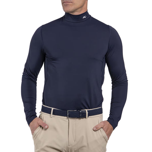 Men Base Layer Turtleneck - Atlanta Blue