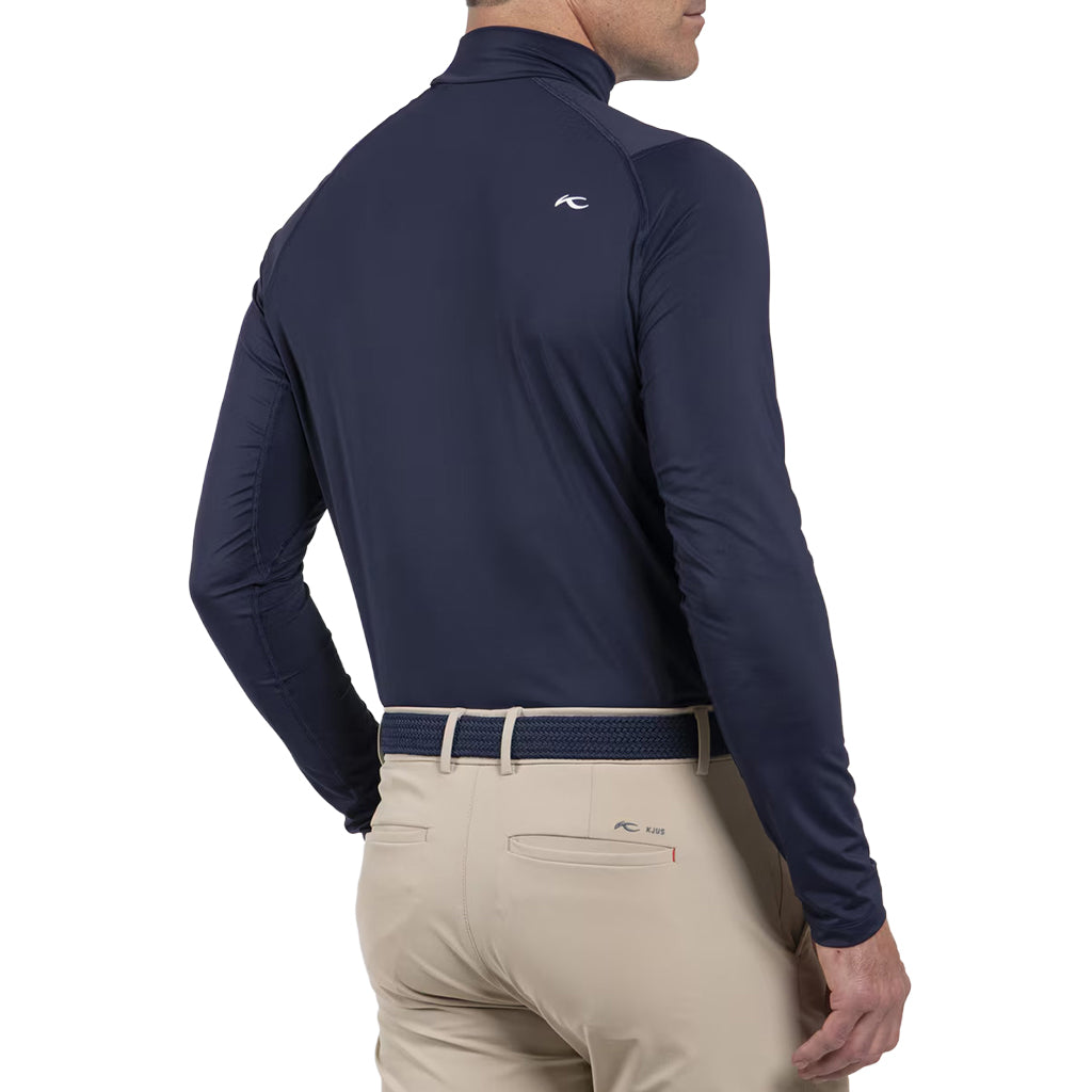 Men Base Layer Turtleneck - Atlanta Blue