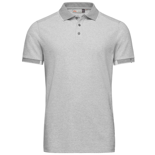 Men Stan Polo S/S grey melange
