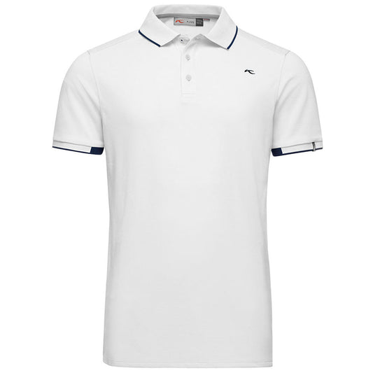 STAN POLO S/S FRONT LOGO WHITE