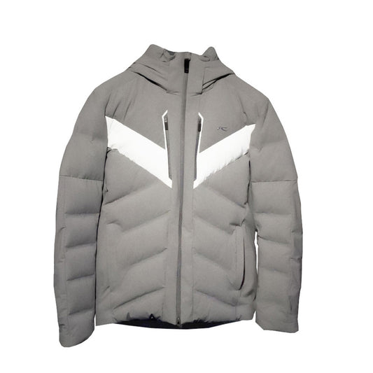 Men Linard Jacket Metal Grey-White