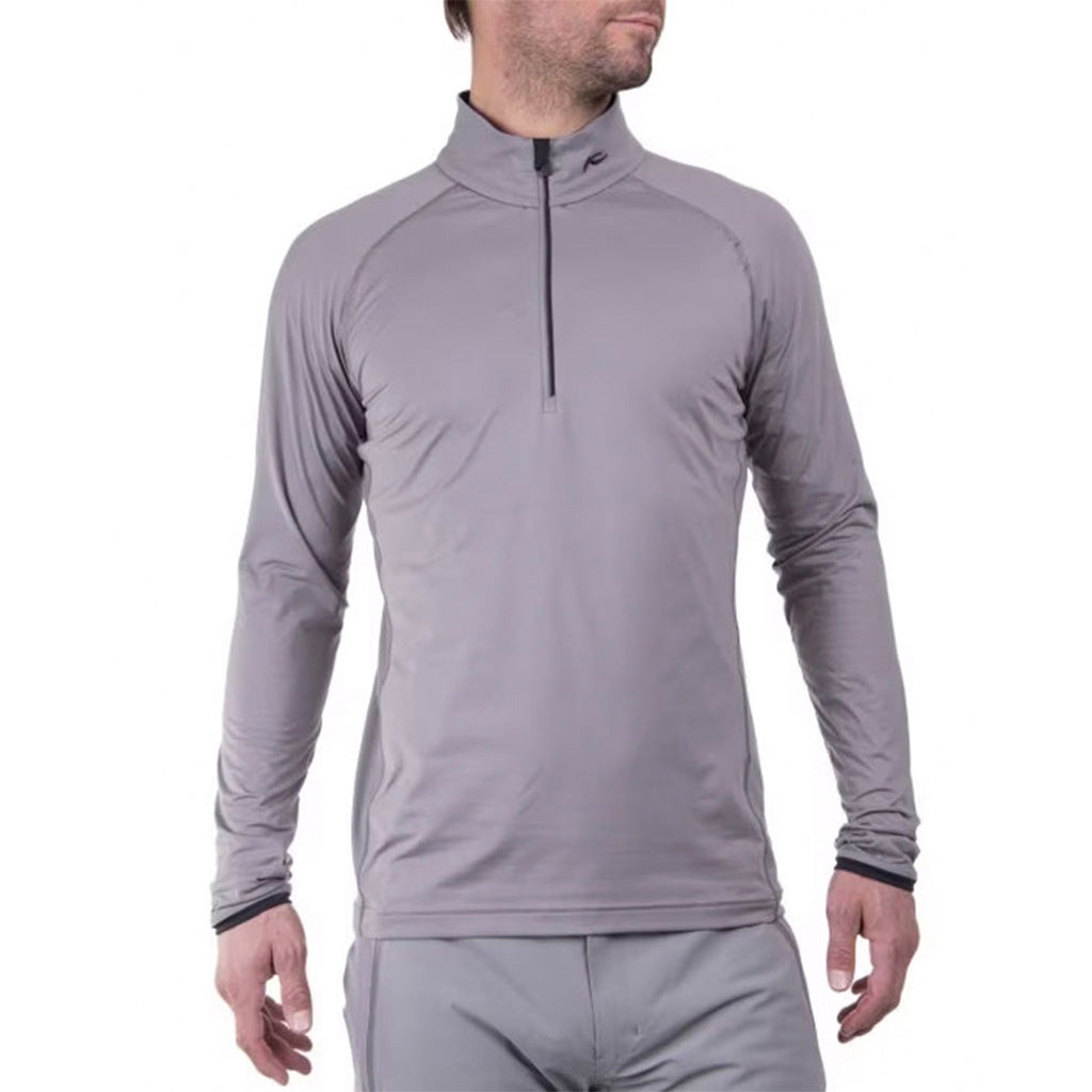 Men Feel Half-Zip - Pewter