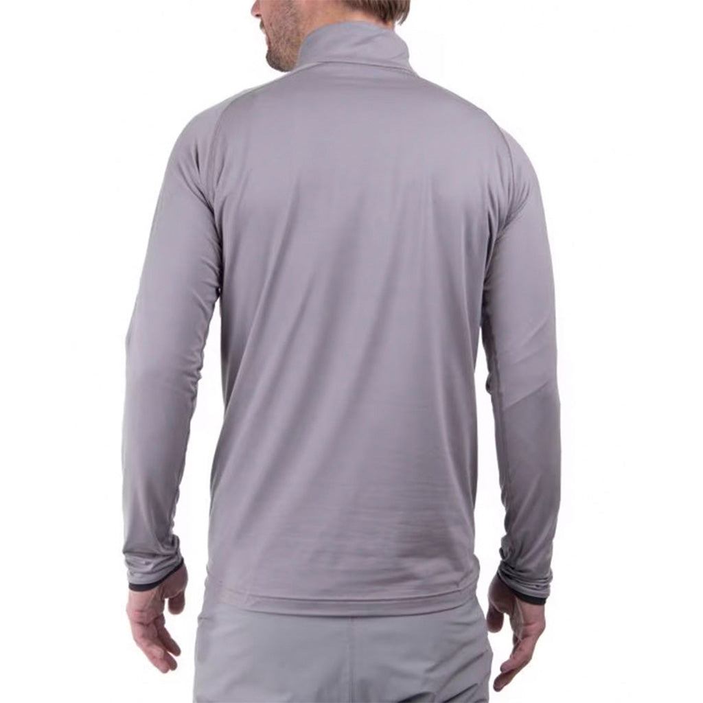 Men Feel Half-Zip - Pewter