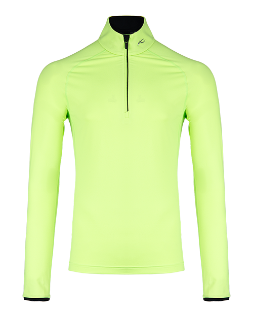 Men Feel Midlayer Half-Zip Limelight/Black