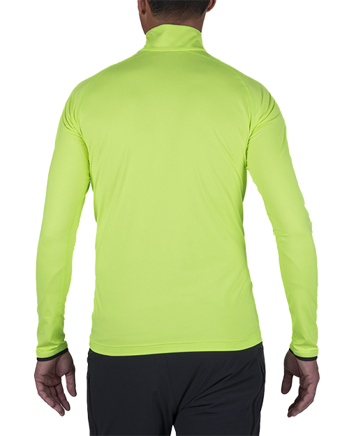 Men Feel Midlayer Half-Zip Limelight/Black