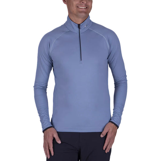 M Feel Midlayer Half-Zip Neptune/Deep Space Sample