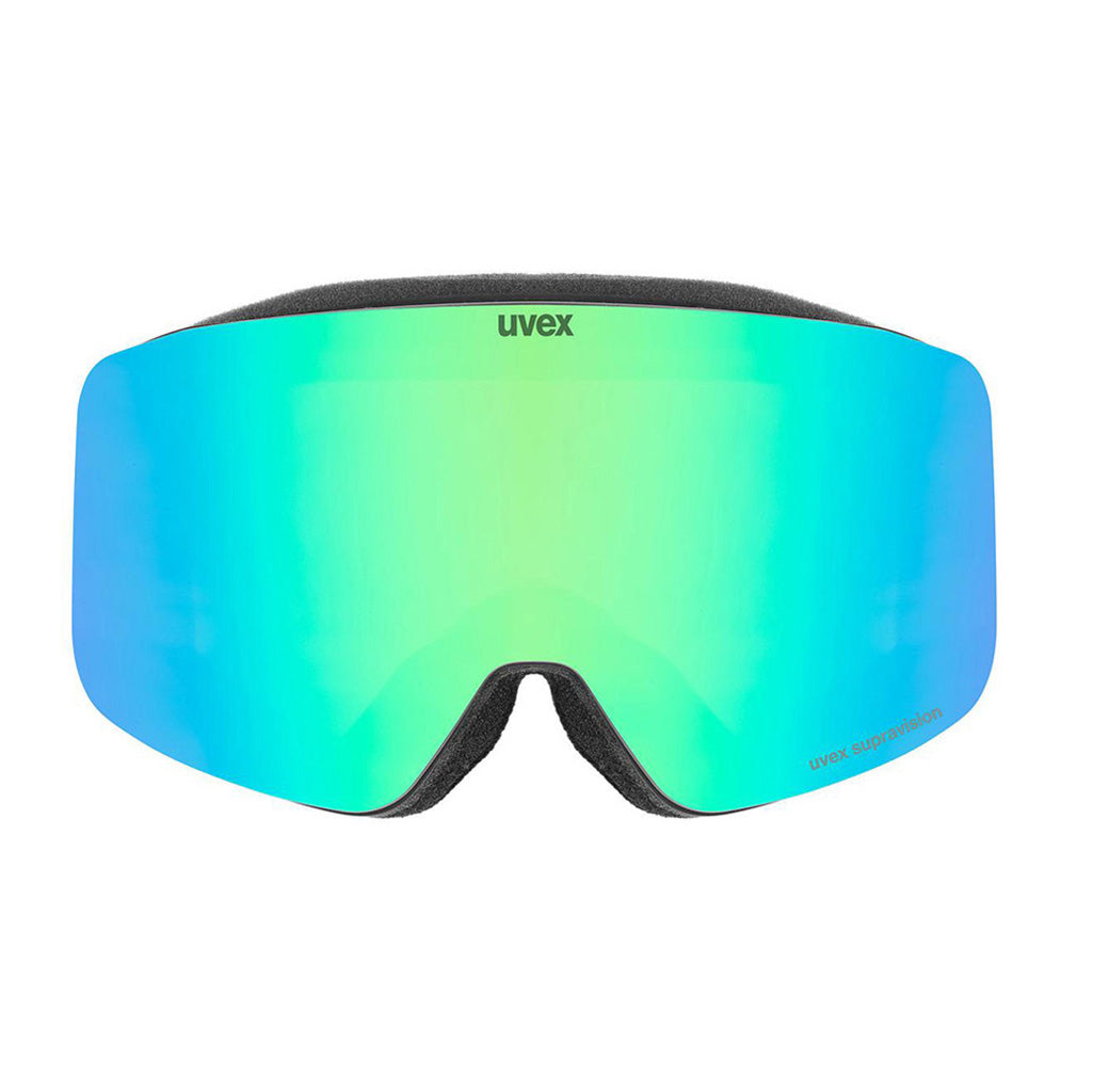 Pwdr FM S - Black Matt DL/Green-Clear (S2)